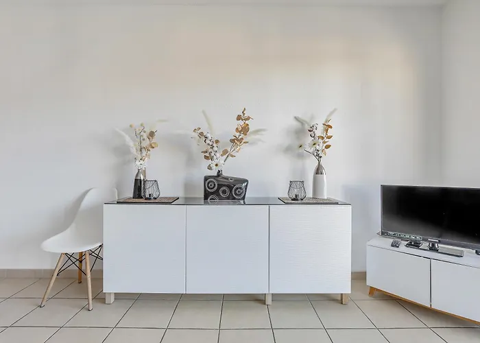 Les 3 Ondes - Avec Terrasse アパート アグド